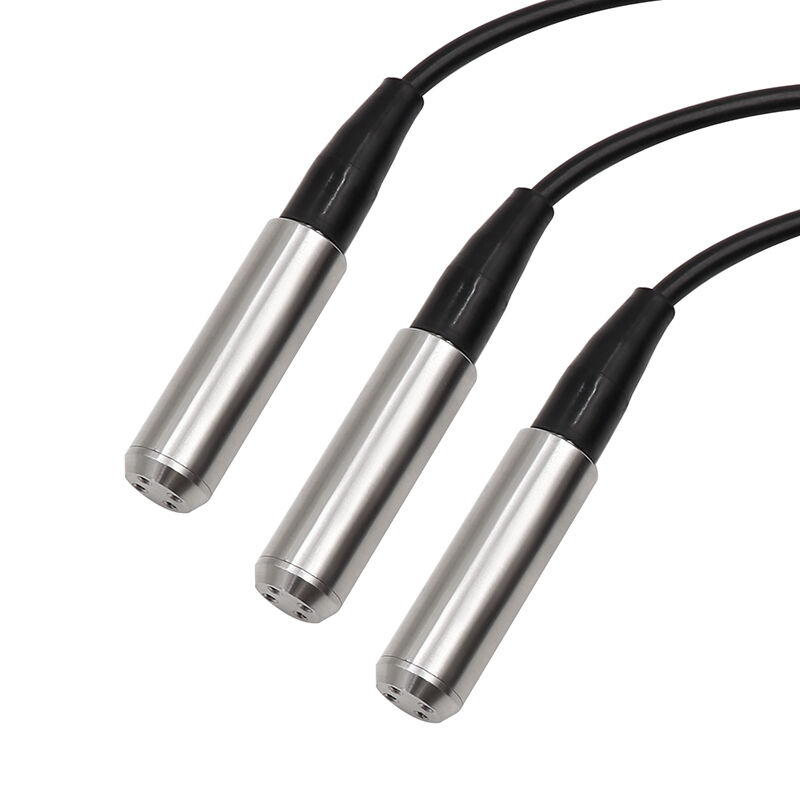 WNK Βιομηχανικός βαθμός 4-20mA SS304/SS316L Αισθητήρας επιπέδου δεξαμενής υγρών 0,5% ακρίβεια για υδροστατική επεξεργασία λυμάτων