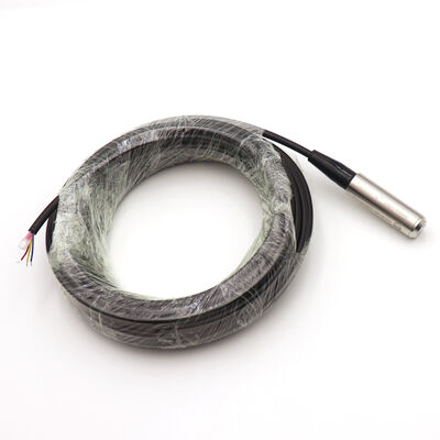 Αισθητήρας στάθμης υγρού νερού 4-20mA 0-10V εξόδου RS485, πομπού στάθμης βάθους νερού υποβρύχιος για πηγάδια 500μ