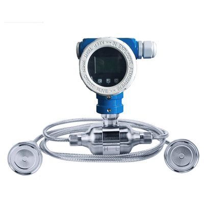 Χωρητική διπλή φλαντζών διαφορική πίεσης επίδειξη κρυστάλλου συσκευών αποστολής σημάτων υγρή