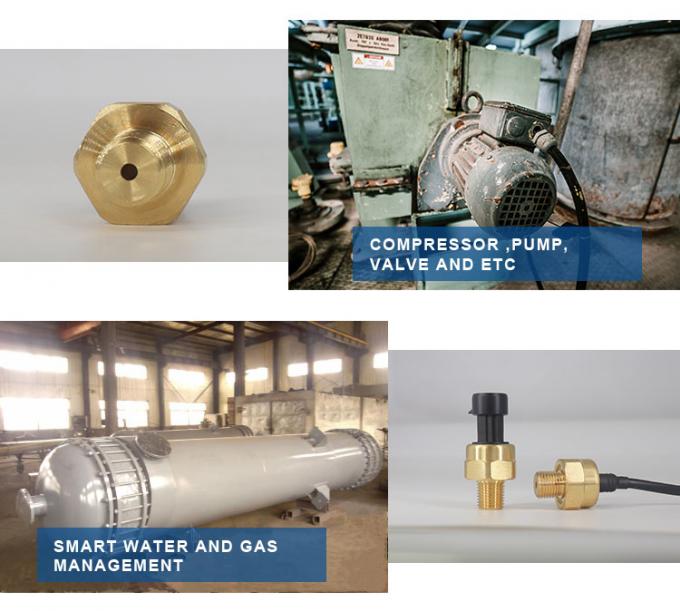 0.5-4.5v χωρητικός κεραμικός αισθητήρας πίεσης ορείχαλκου για το συμπιεστή κλιματισμού