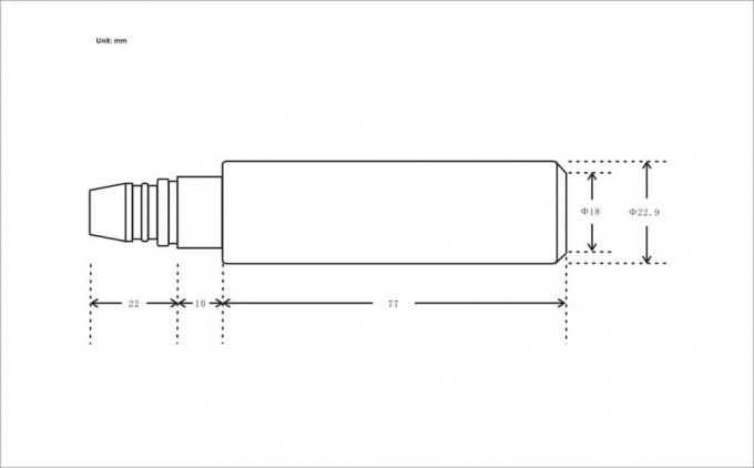 4-20mA υποβρύχιος υγρός αισθητήρας επιπέδων ανοξείδωτου με RS485